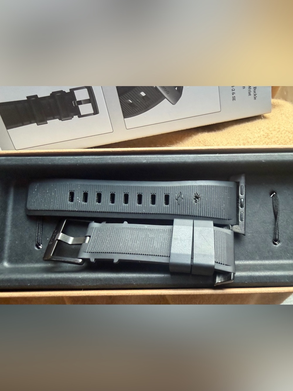 Nomad Rugged Band For 45mm/49mm Apple Watch Black (see Pics) - Picture 3 of 6